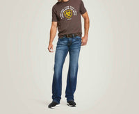 ARIAT M7 Rocker Stretch Nassau Stackable Straight Leg Jeans in summit - men's jeans