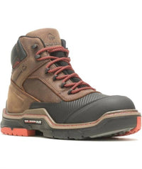Wolverine Men's Raider Shield Composite Toe Boot in brown - men's boots