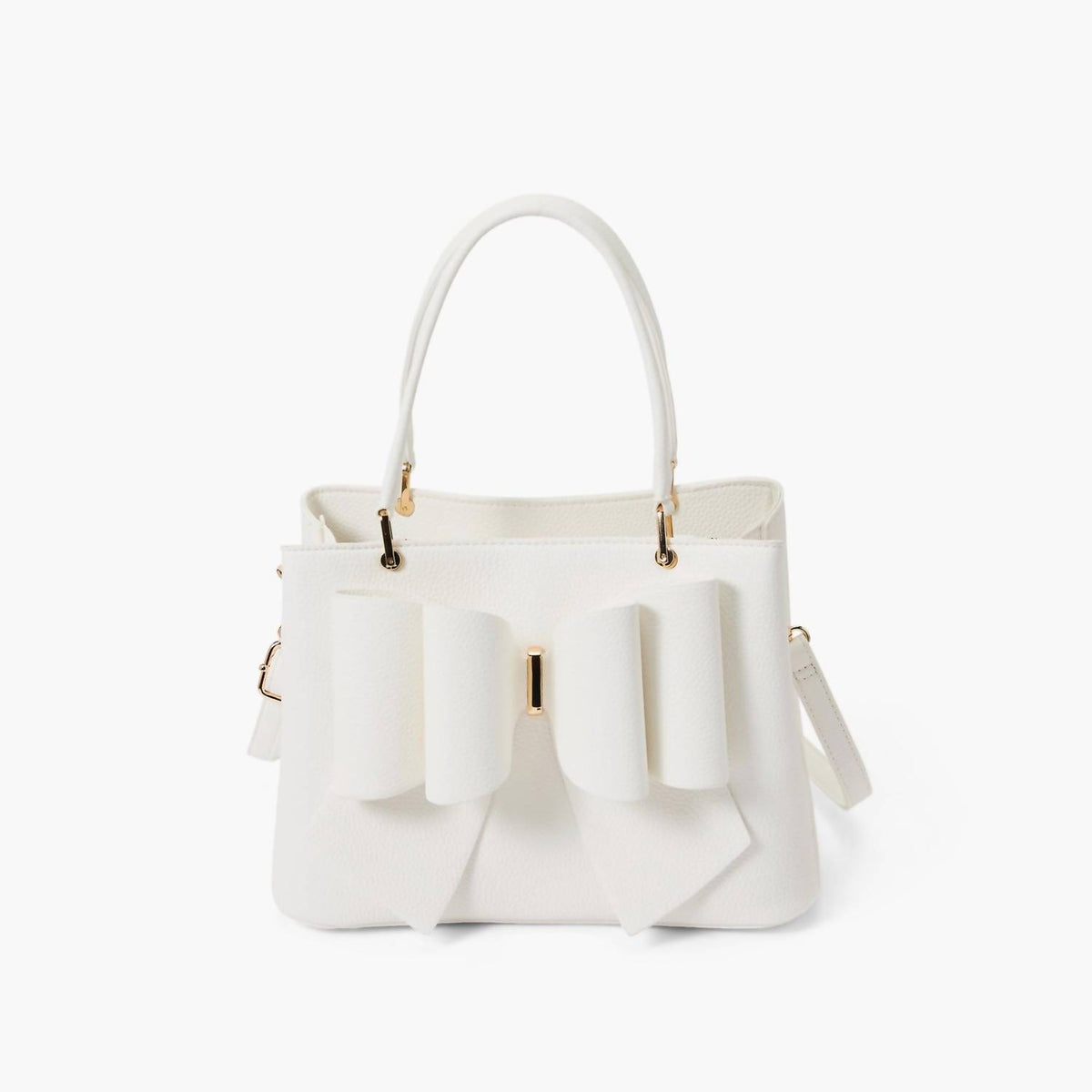Like Dreams - Women's Jenna Bow Vegan Satchel Crossbody Bag