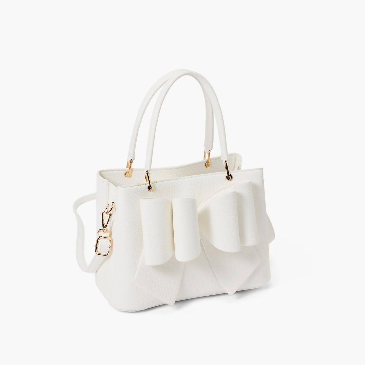 Like Dreams - Women's Jenna Bow Vegan Satchel Crossbody Bag