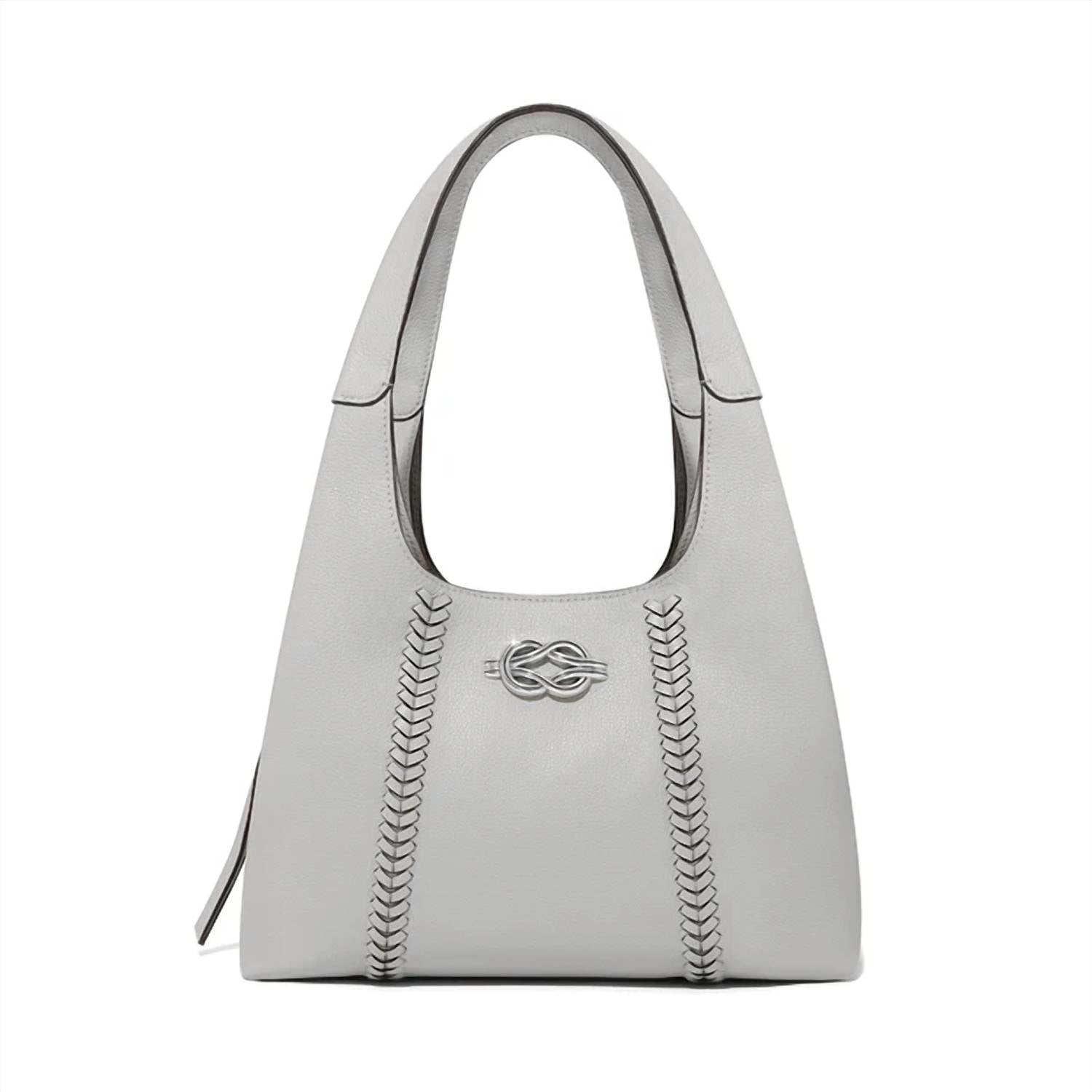 Brighton Selene Canvas Interlok Harmony Bag in sterling - women's bag