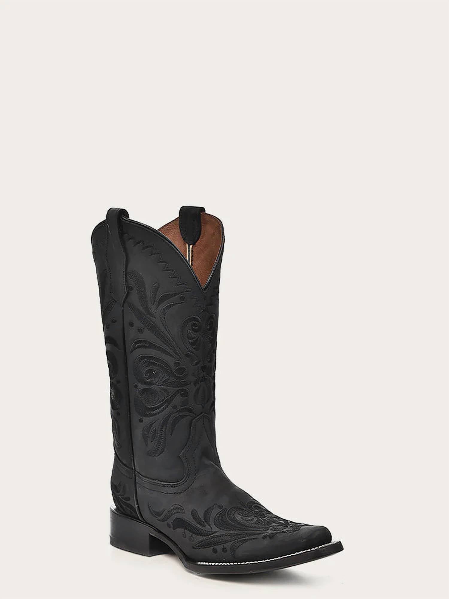 Corral - Women's Embroidery Square Toe Cowboy Boot