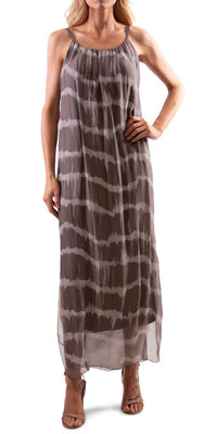 Gigi Moda - Venus Tie Dye Silk Midi Dress