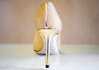 Jimmy Choo - Women's Romy 85 Patent Mesh Pumps