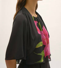 Joseph Ribkoff - Georgette Bell Sleeve Bolero
