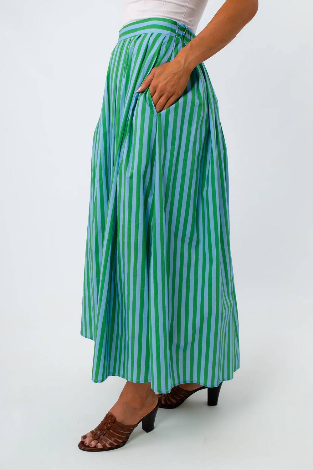Entro - Going Places Midi Skirt