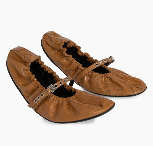 Pierre Hardy - Women's Margot Patent Leather Ballet Flats