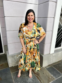 Flying Tomato - Print Midi Dress