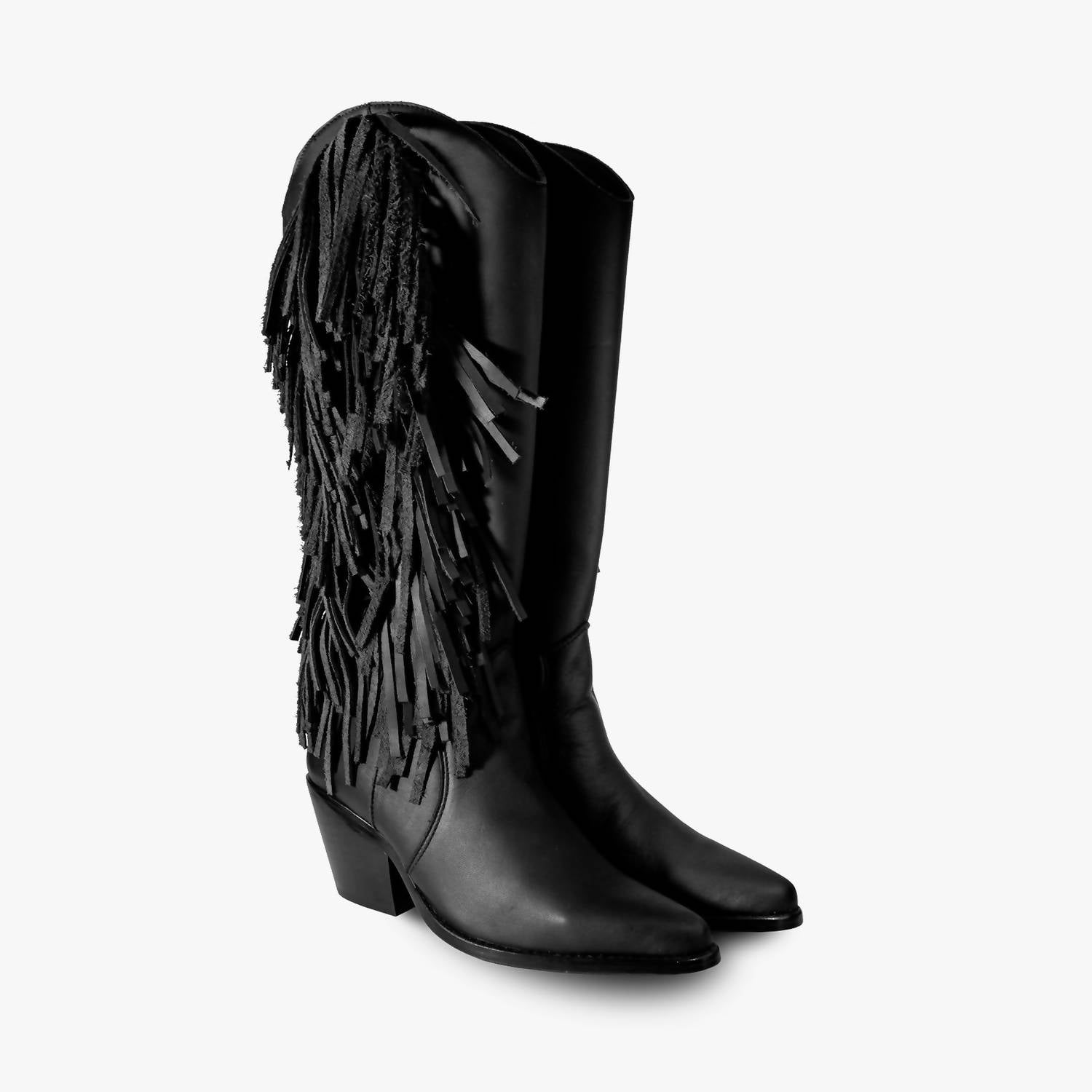 Women's Knee-High Premium Leather Ely Boots