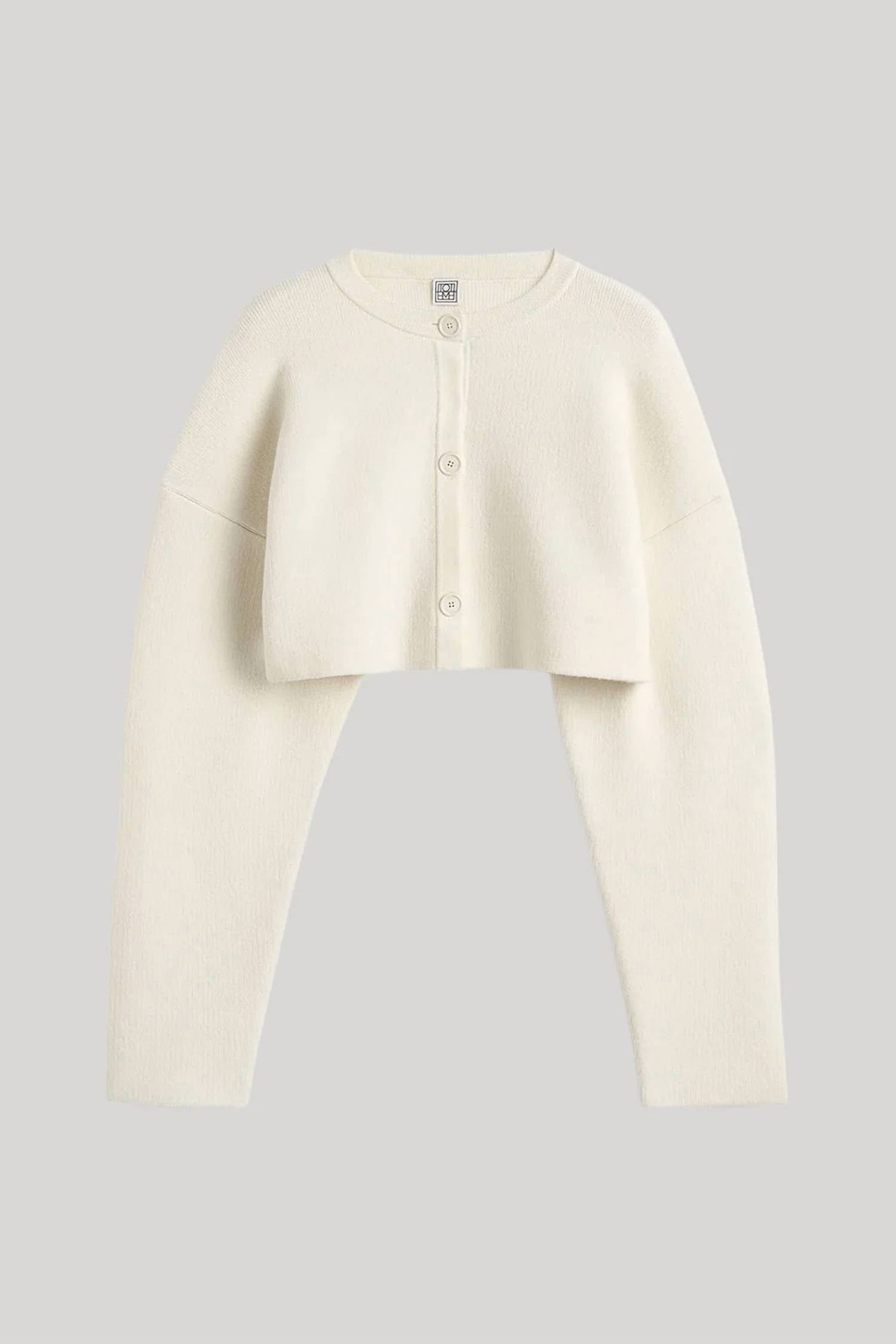 Toteme - Cropped Oversized Cardigan