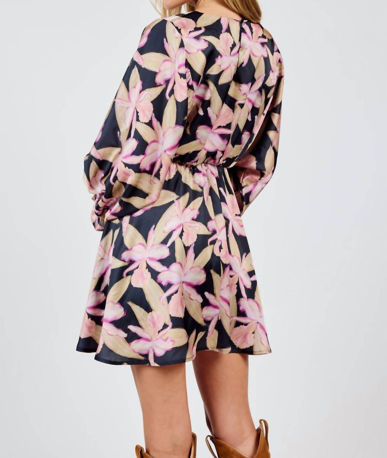 Sadie & Sage - Candlelight Dolman Sleeve Mini Dress