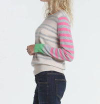 Label+Thread - Women's Jessie Stripe Crew Sweater