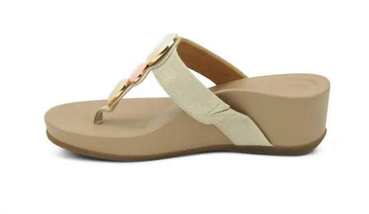 Aetrex - Women's Elyse Wedge Sandal