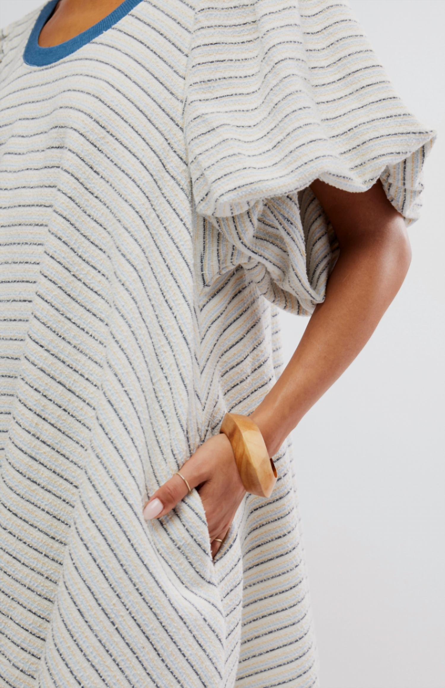 Free People - Carmen Textured Knit Mini Dress