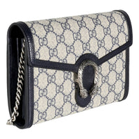 Gucci - Women's Gg Supreme Canvas Mini Dionysus Chain Wallet