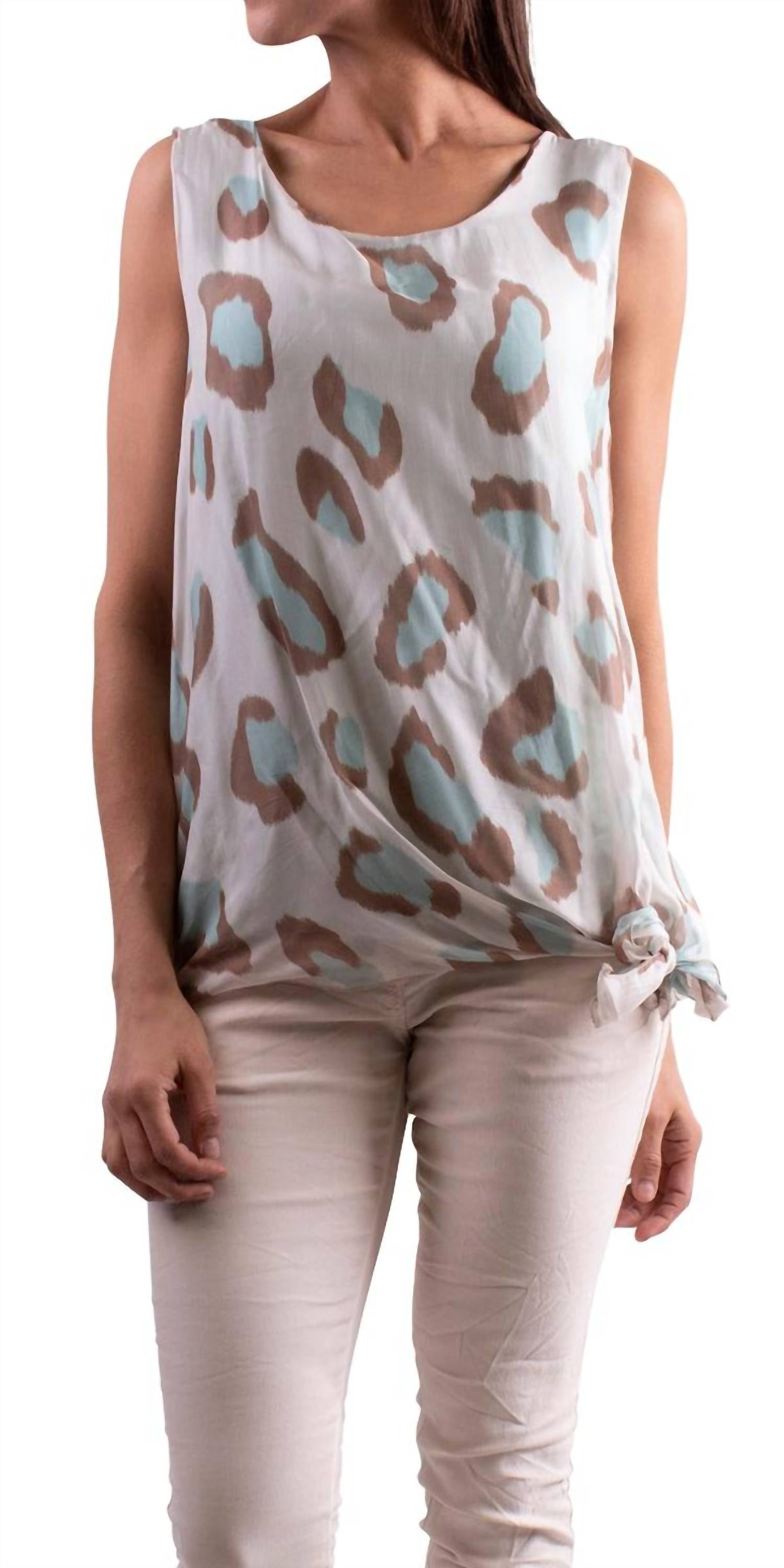 Gigi Moda - Isola Silk Tank Top