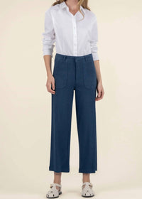 Kut From The Kloth - Topaz Linen Wide Leg Pant
