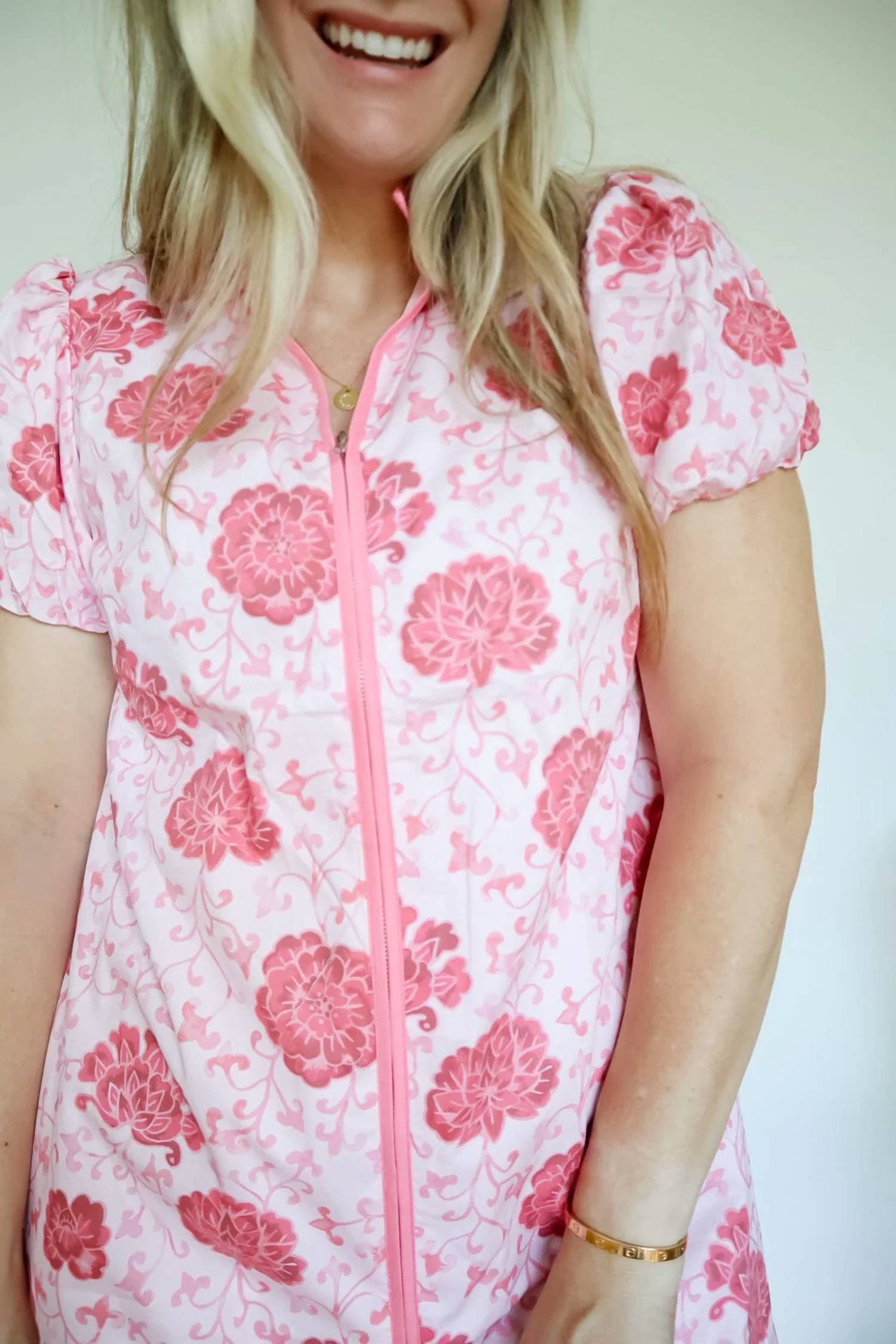 Tcec - Millie Floral Puff Sleeve Mini Dress