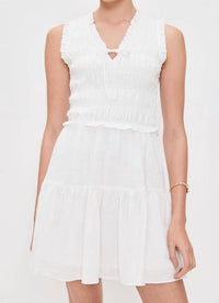 Paige Fraise Dress in white - women's dress
