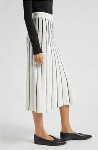 Atm - Mixed Stripe Skirt