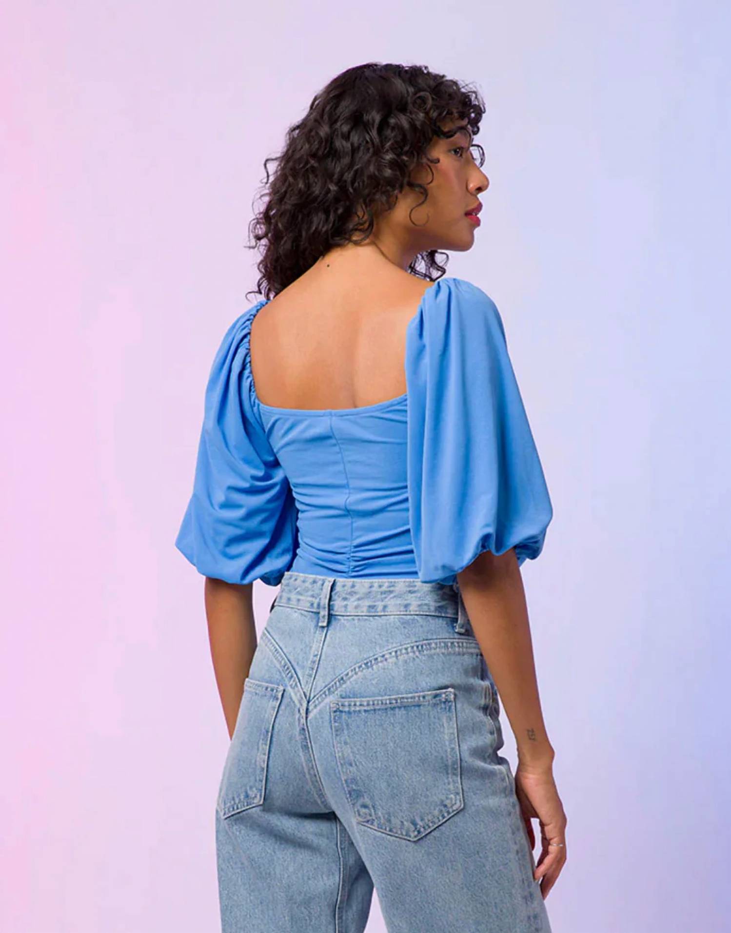 Line And Dot - Allison Cowl Neck Top