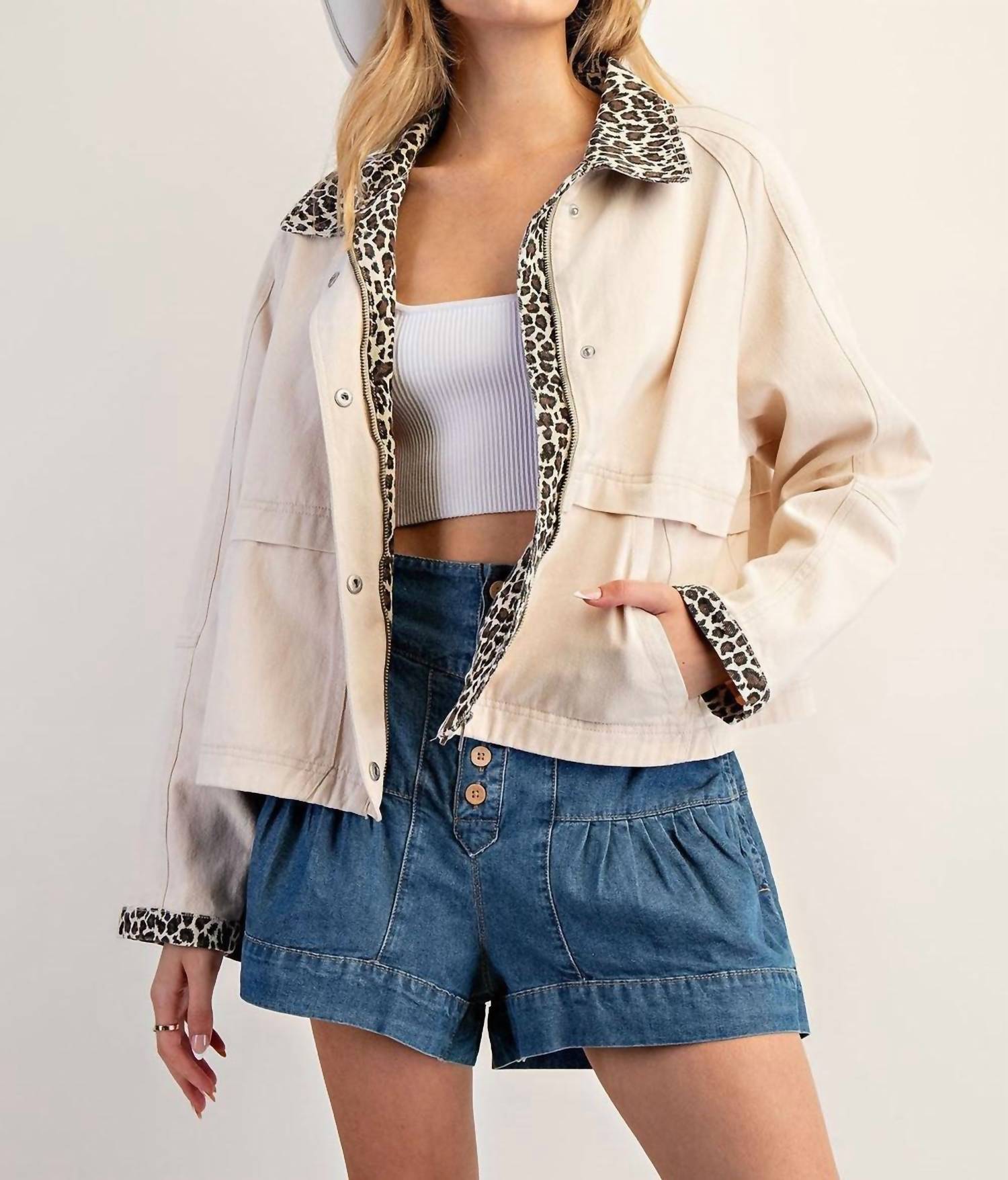 Ee:Some - Wild Side Denim Jacket
