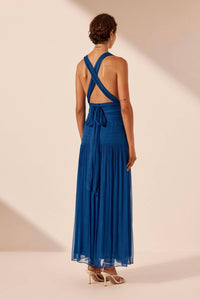 Shona Joy - Maya Plunged Tie Back Dress