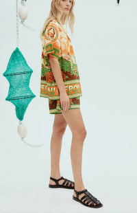Alemais - Bungalow oversized linen shirt