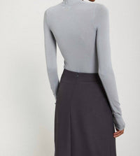 Ottod'Ame - Long Sleeve Stretch V-neck Top