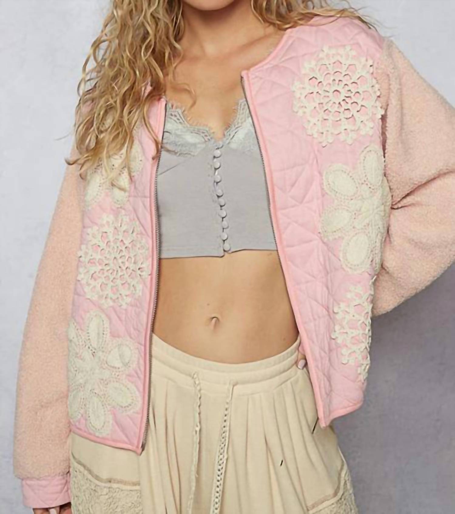 Pol - Quilted Lightweight Zipper Jacket