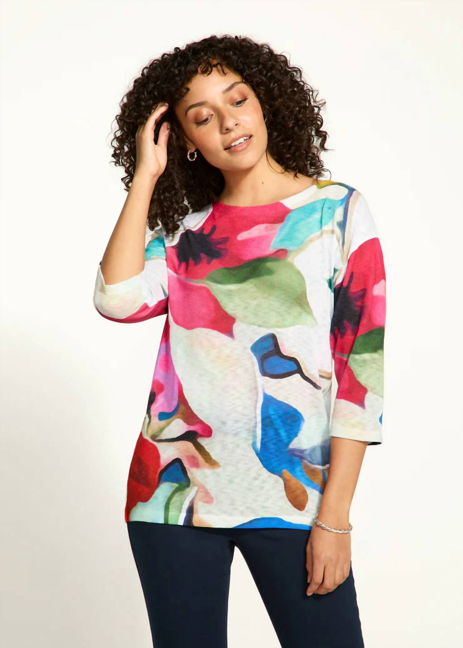 Fdj - Taylyn Drop Shoulder Boatneck Top
