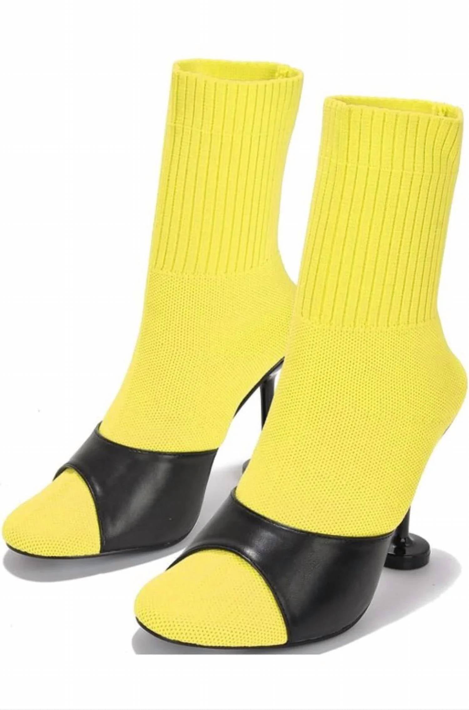 Cape Robbin - Women's Neon Ankle Booties Shoes