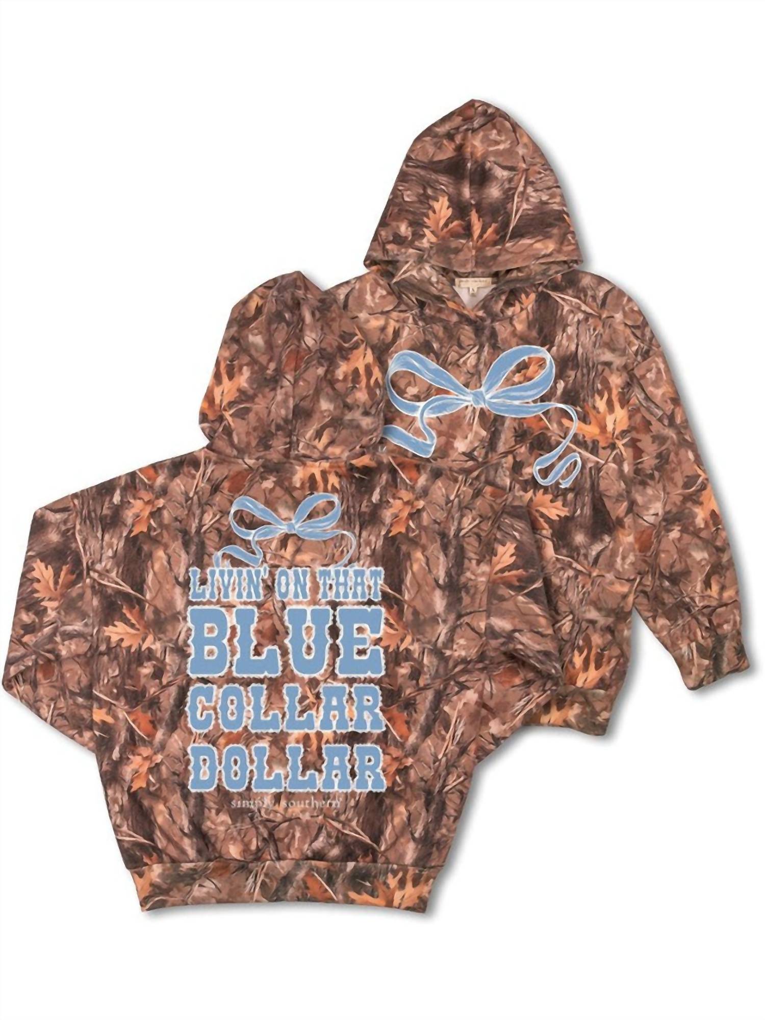 Simply Southern - BLUE COLLAR DOLLAR HOODIE