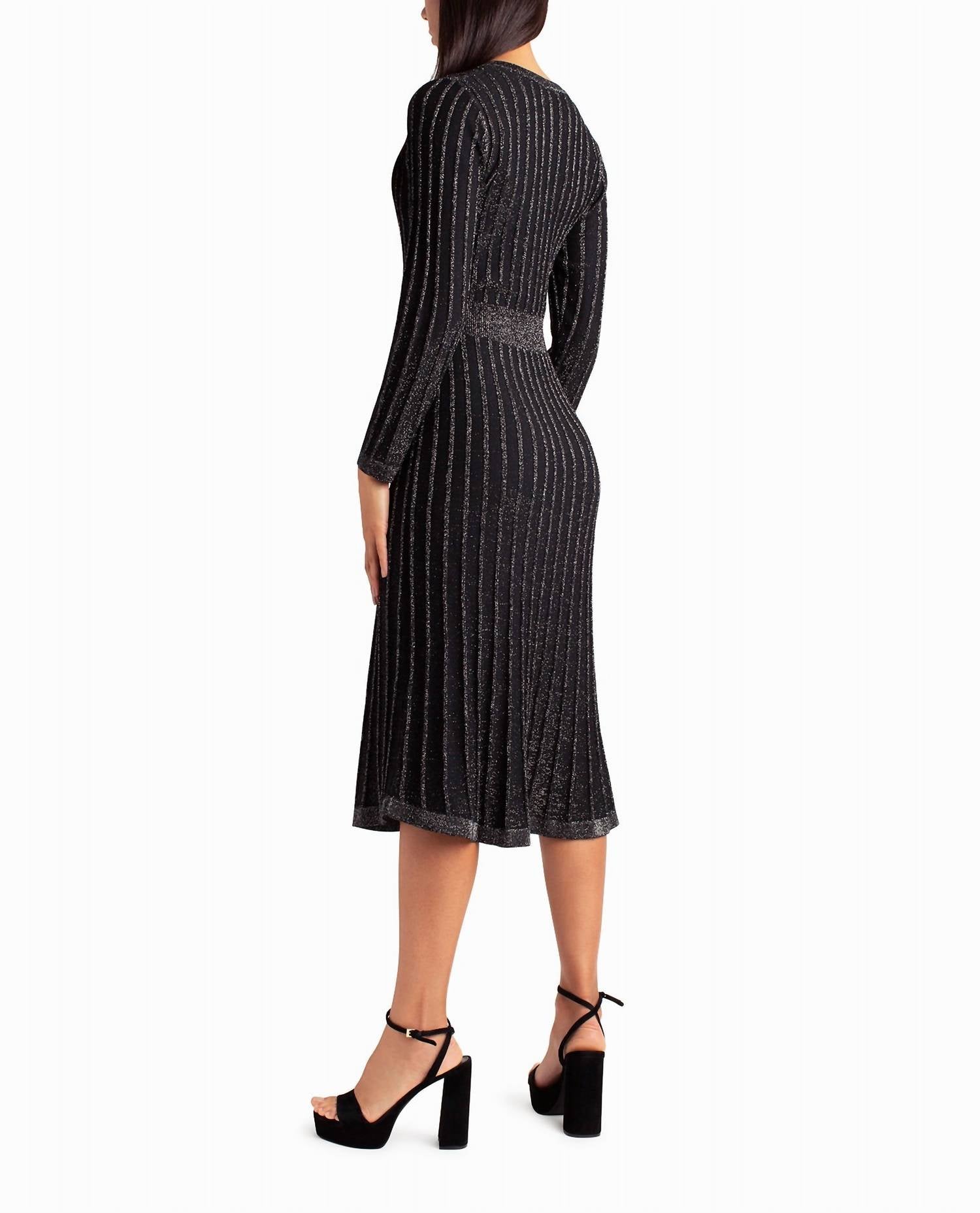 Nicole Miller - Knit Fit And Flare Valentina Dress