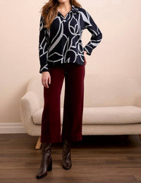 Tribal - Super Soft Johnny Collar Top