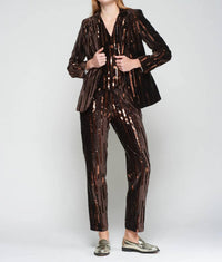 Vilagallo - Tiffany Velvet Sparkler Trouser