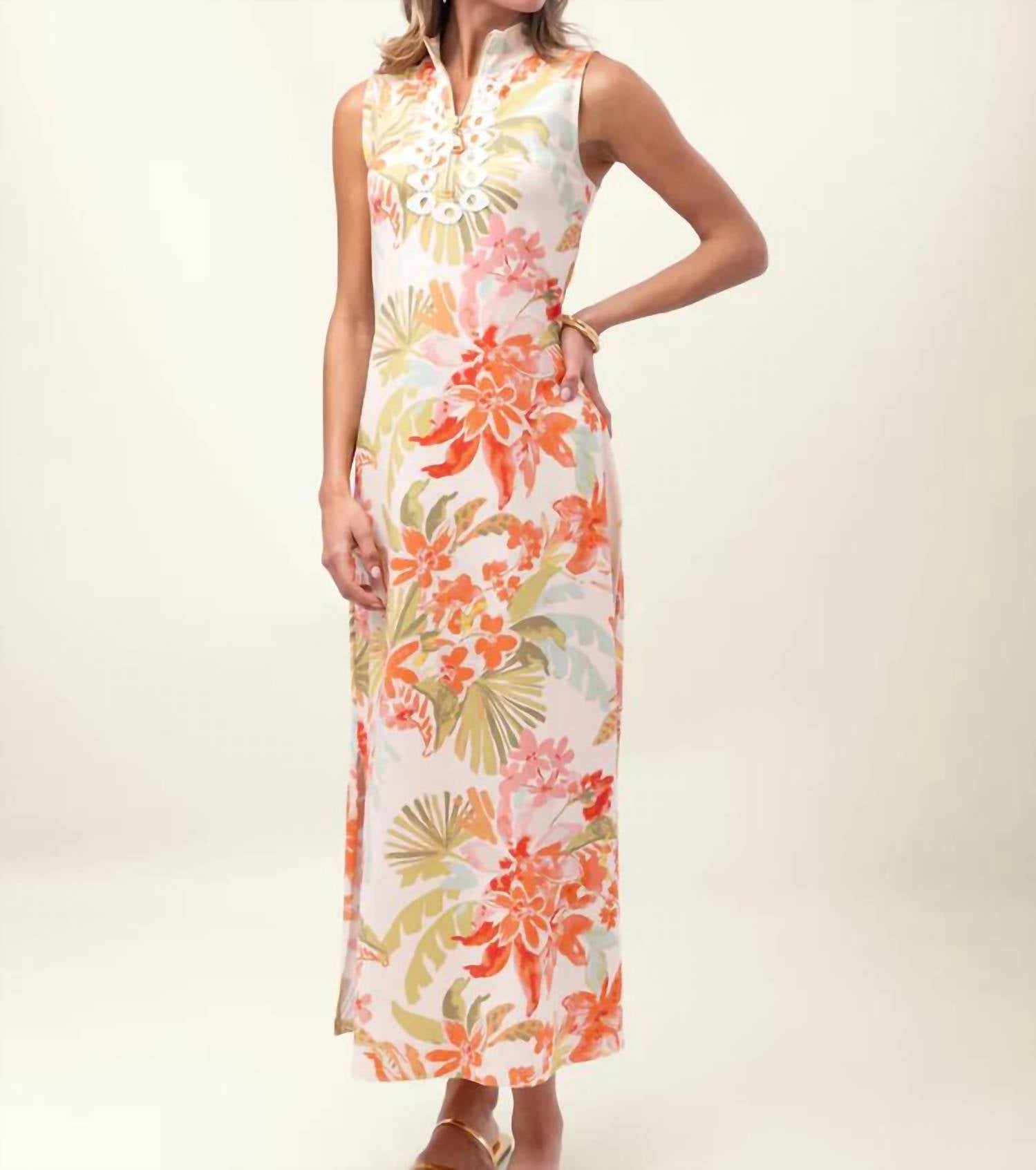 Spartina 449 - Serena Half Zip Midi Dress