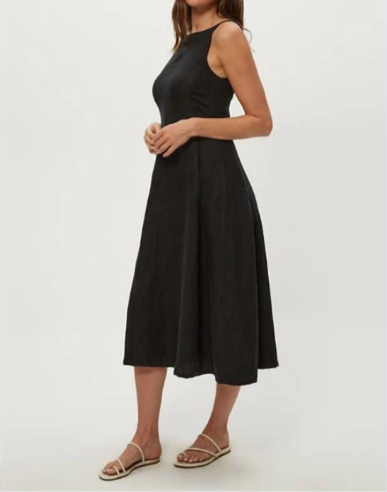 Michael Stars - Palmira Fit and Flare Midi Dress