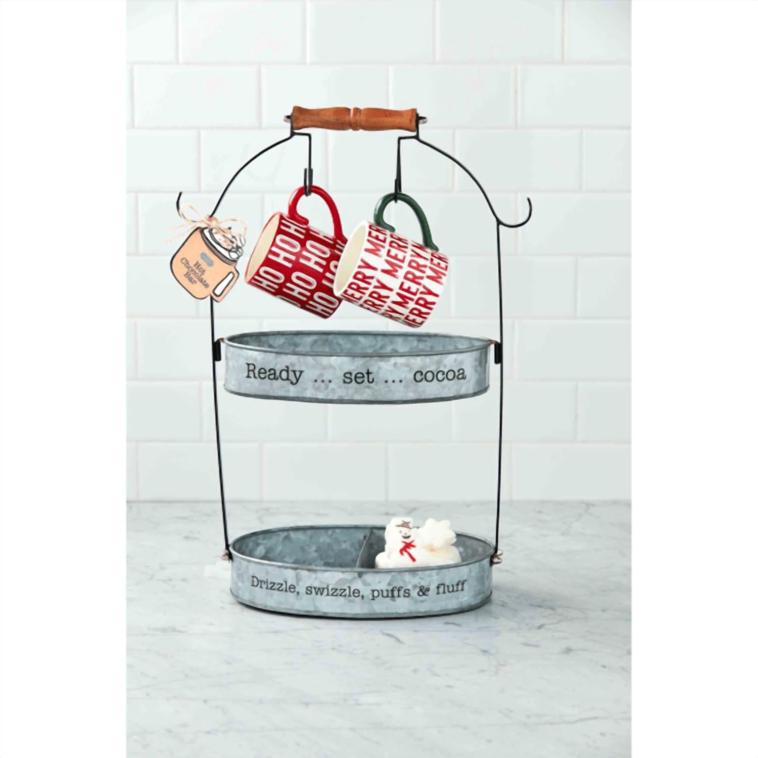Mudpie - Hot Cocoa Bar Tierd Server