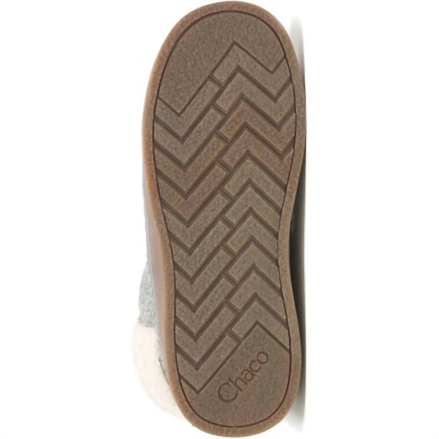 Chaco Women's Revel Tall Casual Boots in gray - women's shoe - detail view