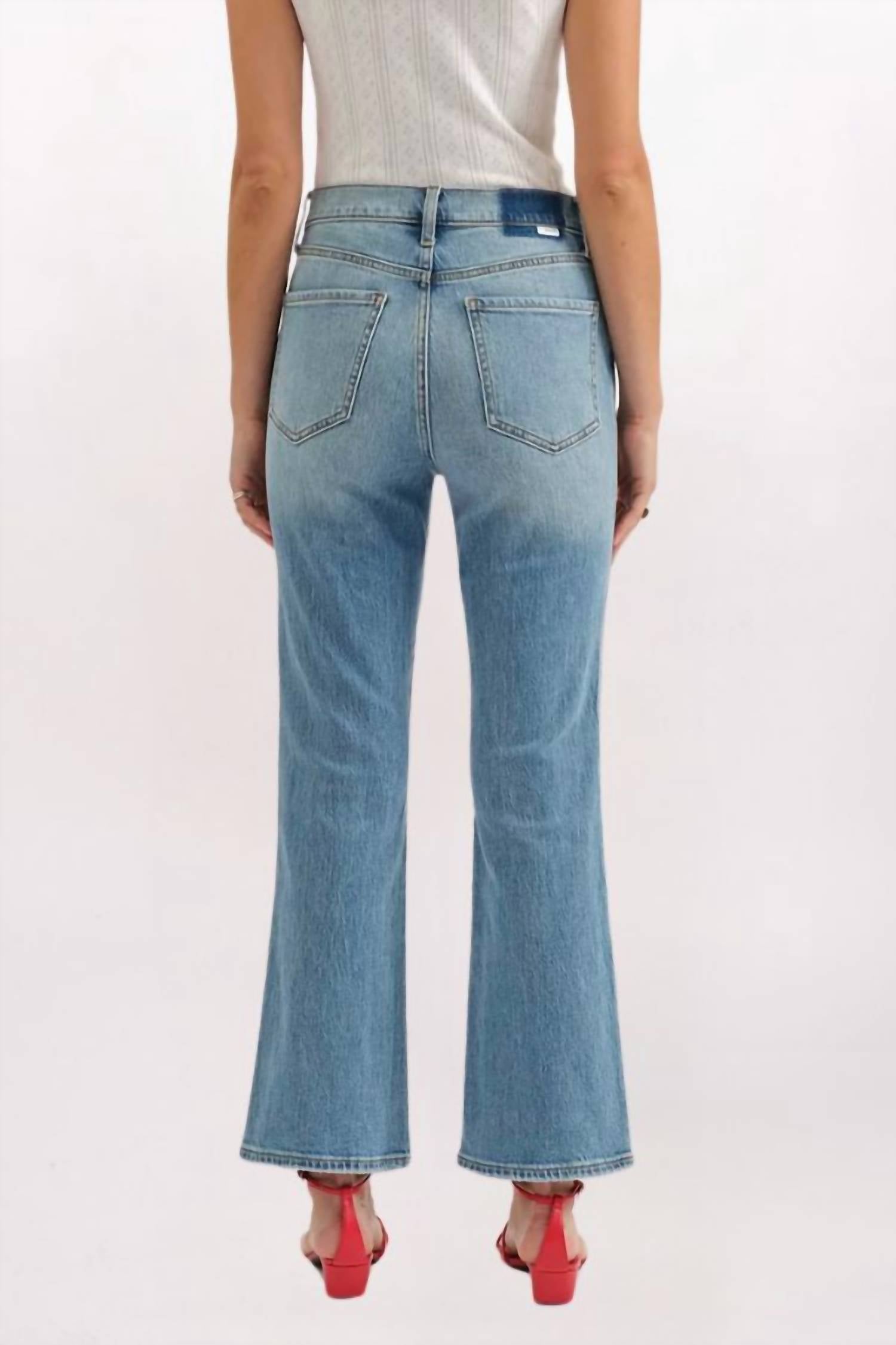 Daze - Soho Crop Flare Jeans