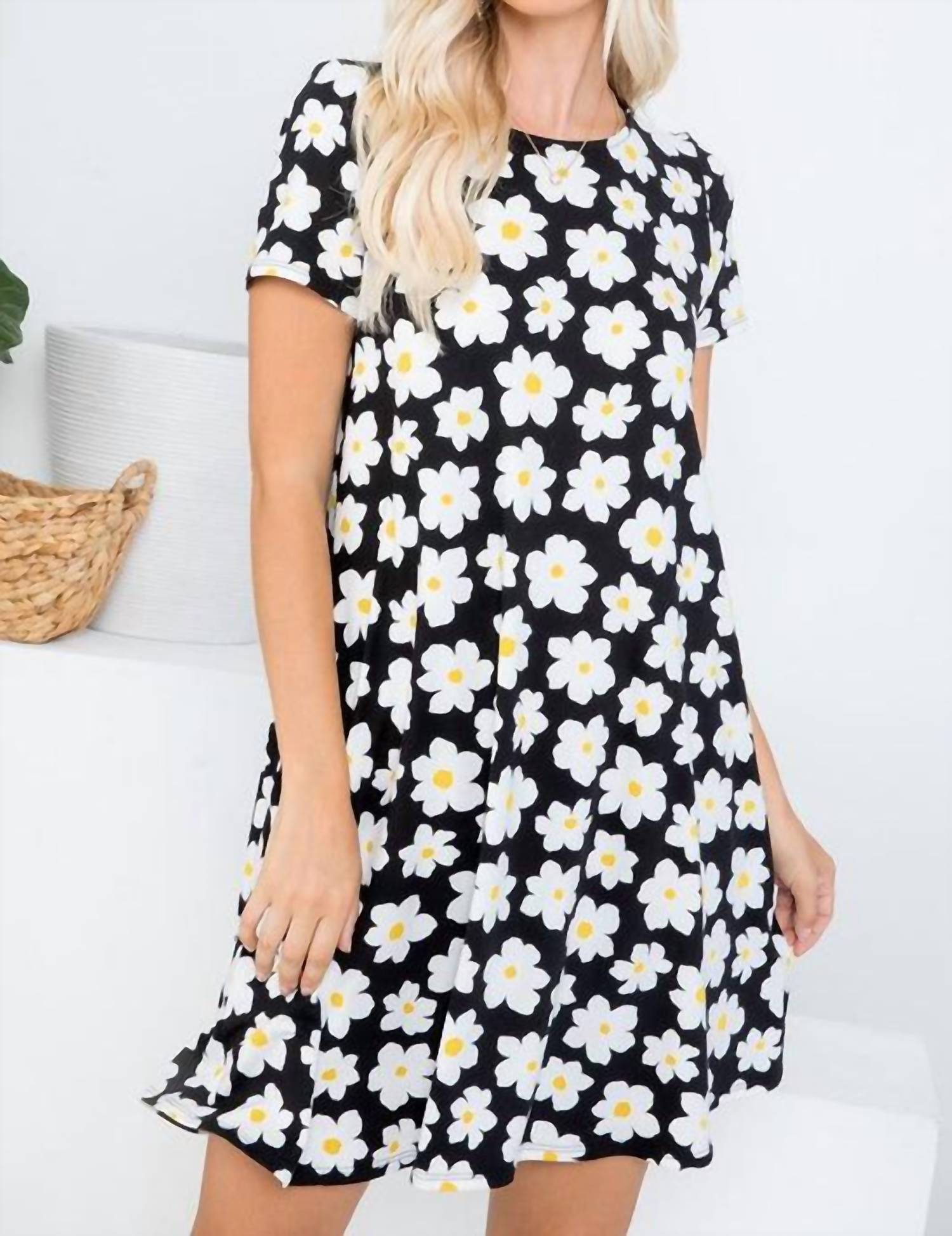 P & Rose - Daisy Print Swing Dress