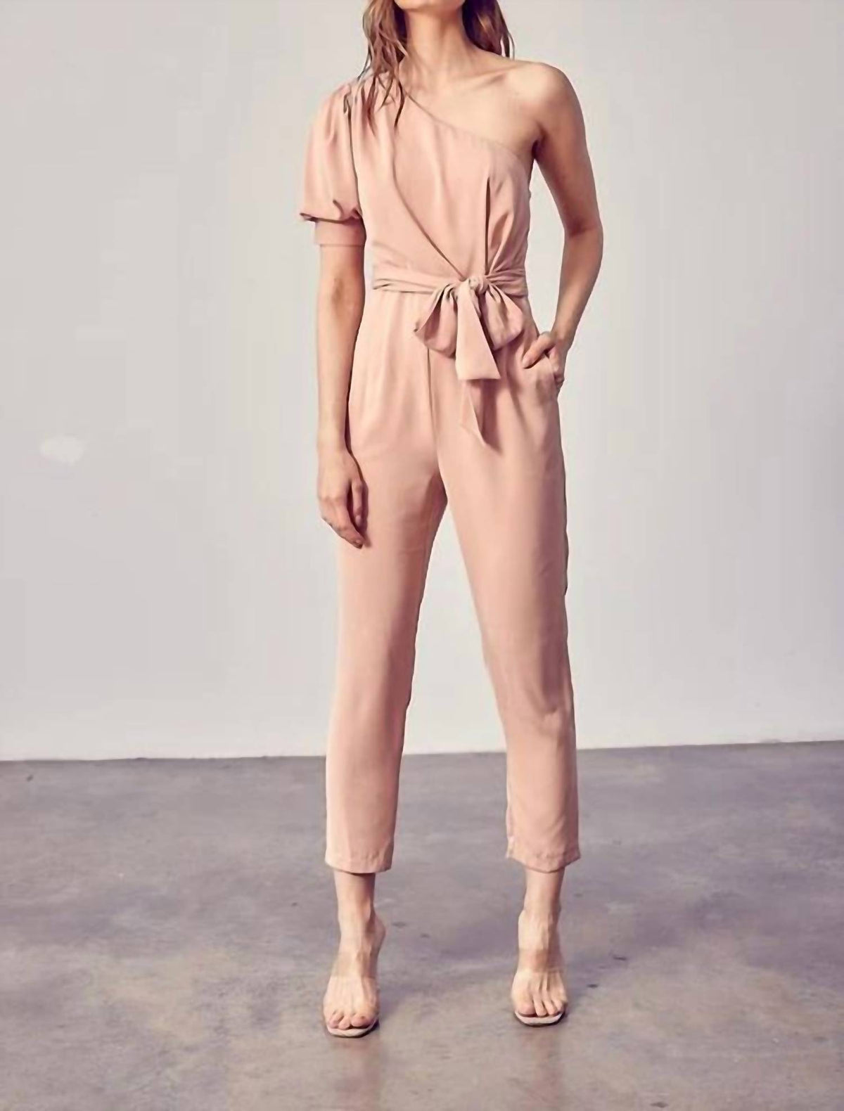 Do+Be - Audrey One Shoulder Jumpsuit