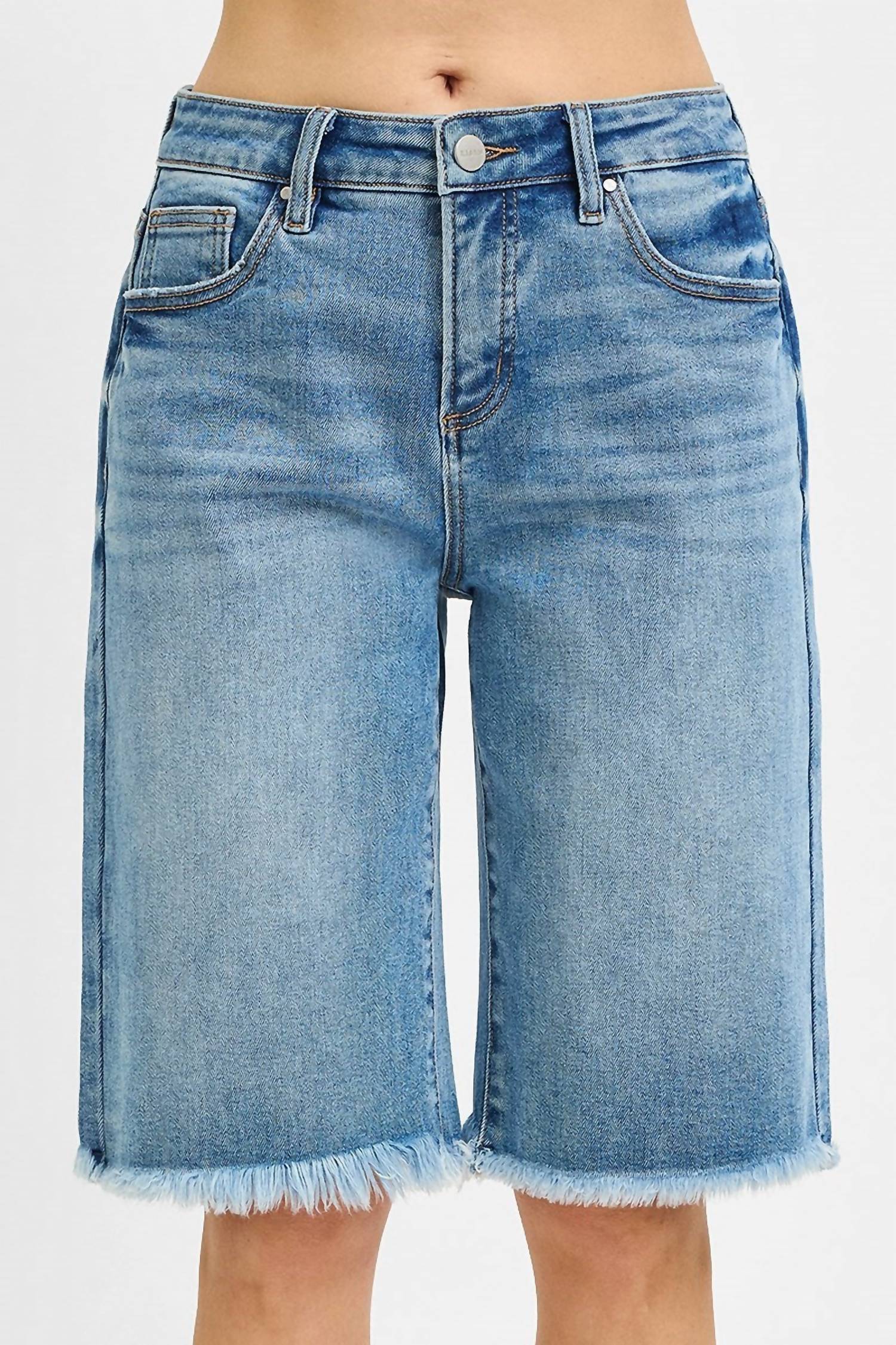 Risen - Tummy Control Slouchy Bermudas