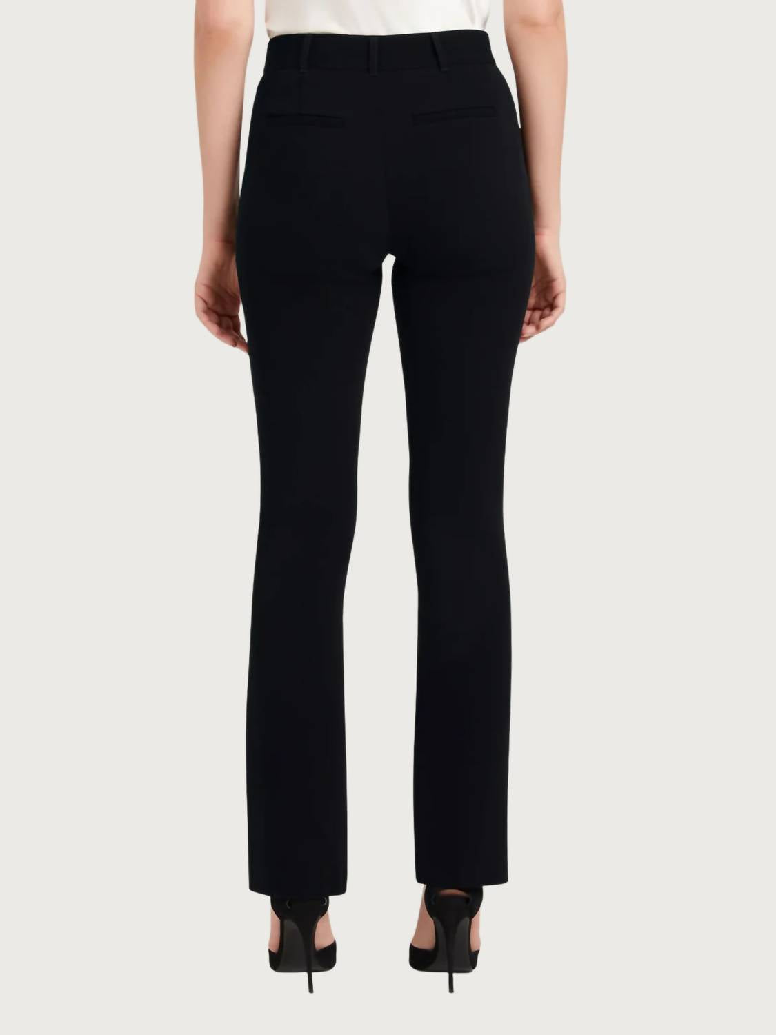 cinq a sept Kerry Straight Leg Pant in black - women's pants - alternate view