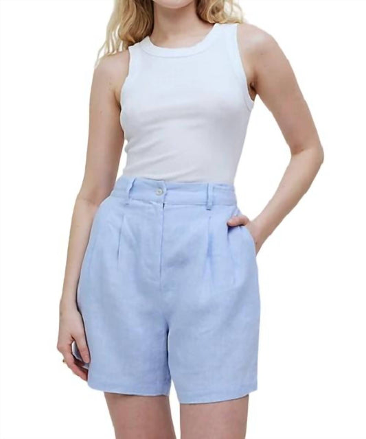 Donni. - Linen Pleated Short