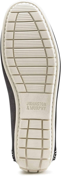 JOHNSTON & MURPHY Men's Cort Perf Venetian Loafer in navy - men's loafer - alternate view
