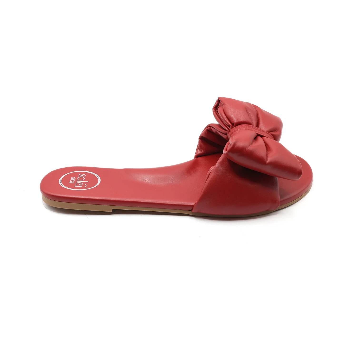 Solei Sea - Women's Rafie Bow Slide Sandal
