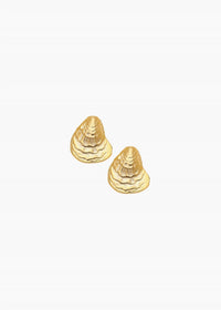 Susan Shaw - Women's Oyster Dainty Stud Earrings