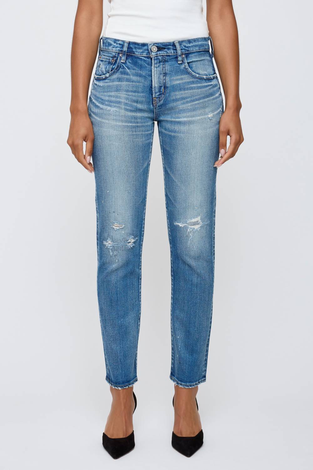 Moussy - Vintage Bridgeville Slim Straight Denim Jean